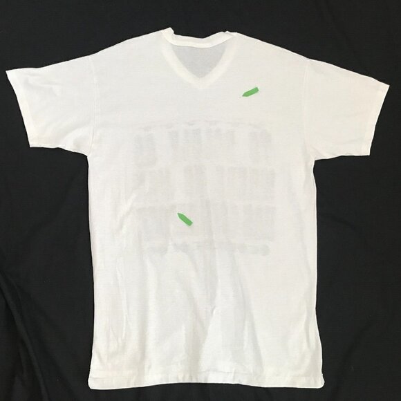 Vtg 90s Star Trek Glitter Graphic T-Shirt To Boldly Go USS Enterprise Ship 2XL - Picture 9 of 12